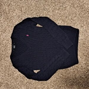 Ralph Lauren Sport V-neck sweater- size L- runs small- can fit roomy size S- EUC